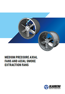 Catalogue "Medium pressure axial fans and axial smoke extraction fans"
