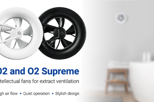 O2: stylish and intelligent ventilation