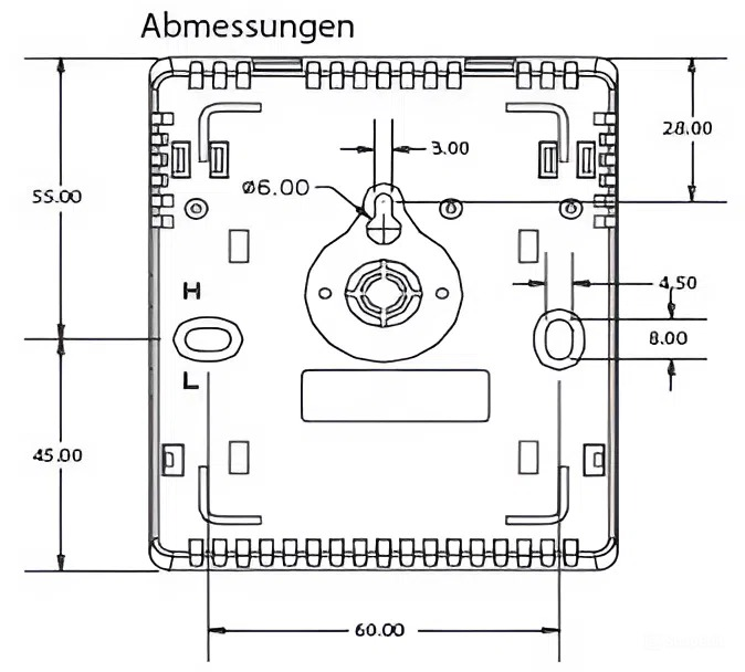 Blauberg CD-2 - Abmessungen