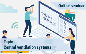 Online Seminars in EN - Central ventilation systems
