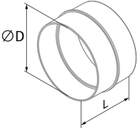 Blauberg BlauPlast RV 100 - Abmessungen