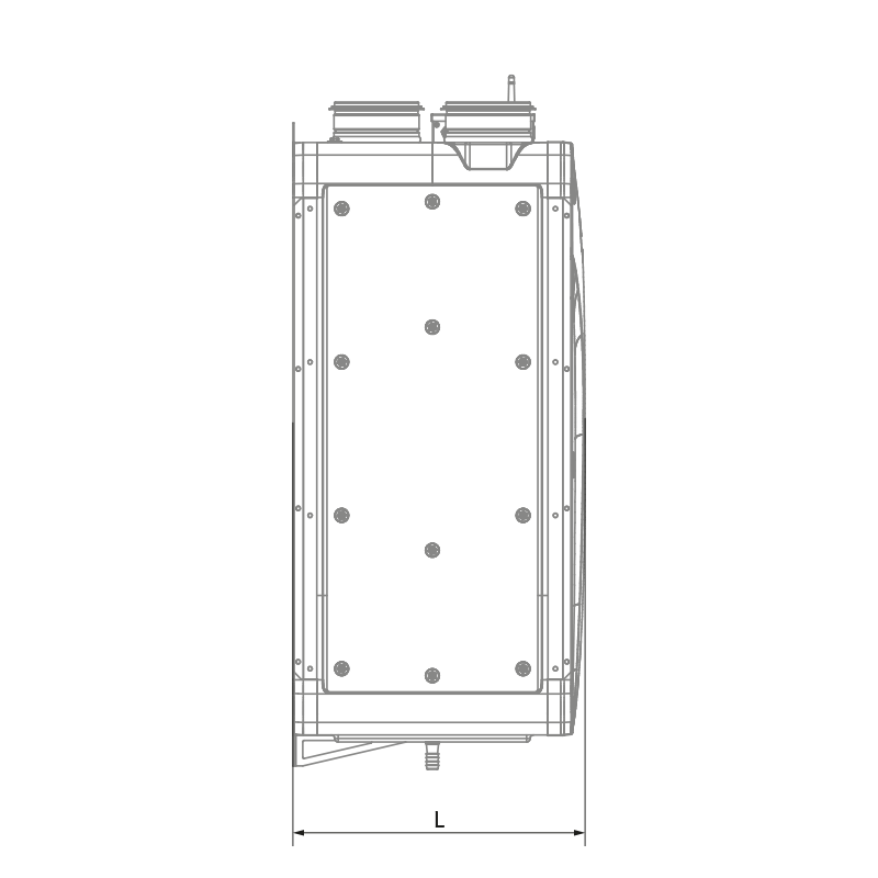 Blauberg Reneo S 210-E R S14 - Abmessungen
