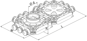 Blauberg BlauFast SR 150/63x12 51P - Abmessungen