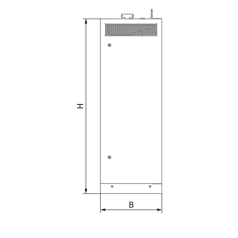 Blauberg CIVIC EC LB 300-E S21 V.2 - Abmessungen