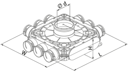Blauberg BlauFast SR 125/63x9 50P - Abmessungen