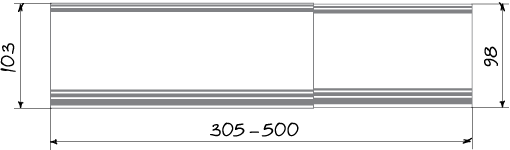 Blauberg WHM 100 D - Abmessungen