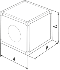 Blauberg Iso-V 400 4D - Abmessungen