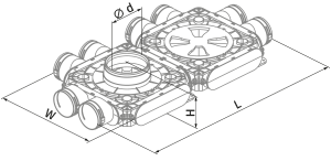 Blauberg BlauFast SR 160/90x8 51P - Abmessungen