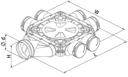 Blauberg BlauFast SR 125/90x6 51P - Abmessungen