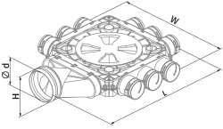 Blauberg BlauFast SR 125/63x9 51P - Abmessungen