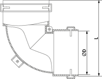 Blauberg BlauFast RB 90 - Abmessungen