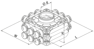 Blauberg BlauFast SR 150/63x18 51P - Abmessungen