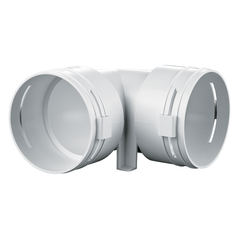 Serie Blauberg BlauFast RB 90 - BlauFast Rohrsystem und Komponenten - Luftleitungen, Verbindungen und Komponenten