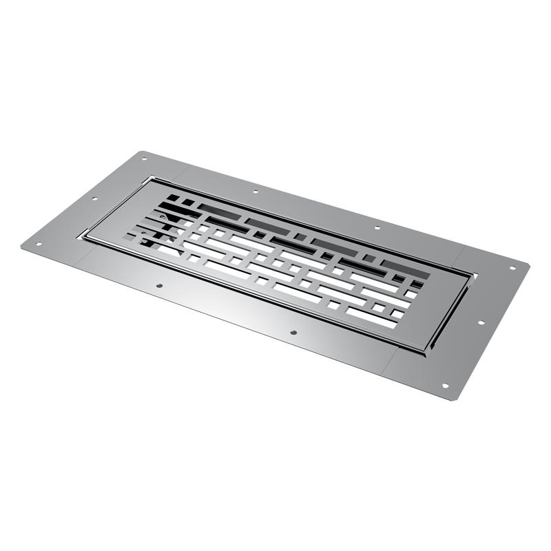 Serie Blauberg Floor grilles - BlauFast Rohrsystem und Komponenten - Luftleitungen, Verbindungen und Komponenten