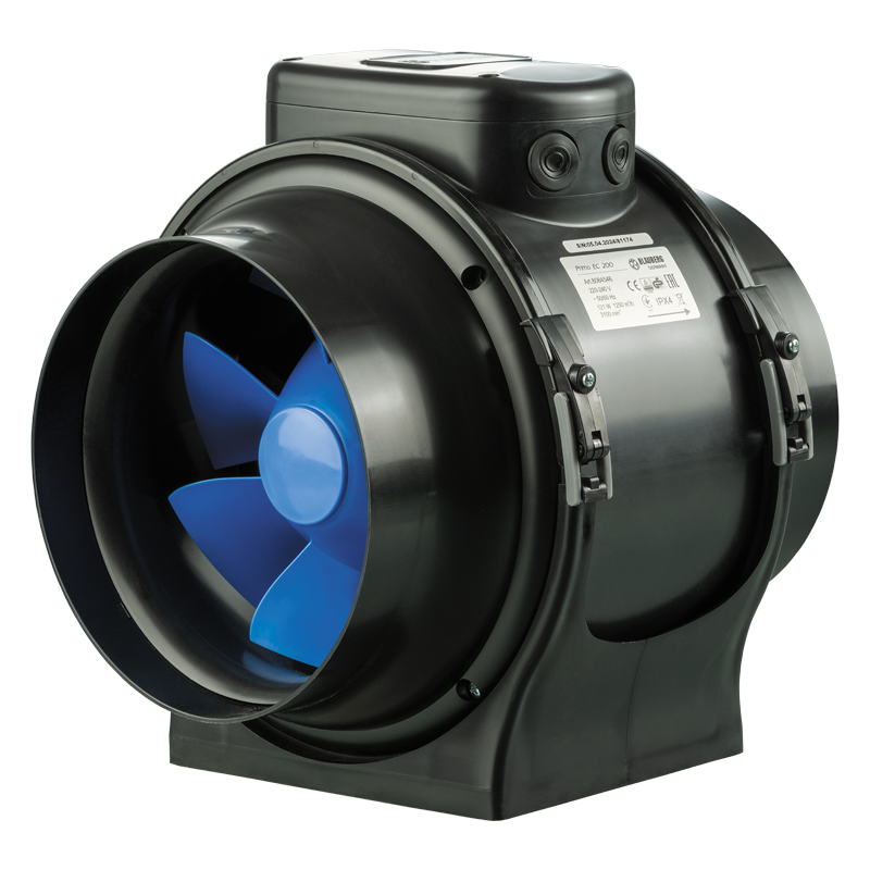 Blauberg Primo 200 - Diagonal-Rohrventilatoren