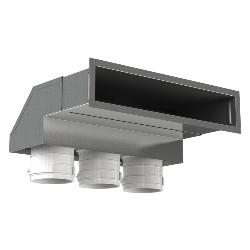 Serie Blauberg Connectors 63 mm - BlauFast Rohrsystem und Komponenten - Luftleitungen, Verbindungen und Komponenten