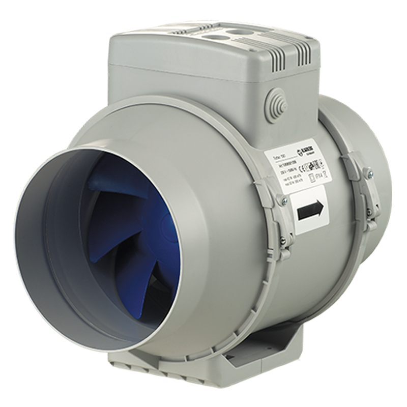 Blauberg Turbo EC 150 - Diagonal-Rohrventilatoren mit EC-Motoren