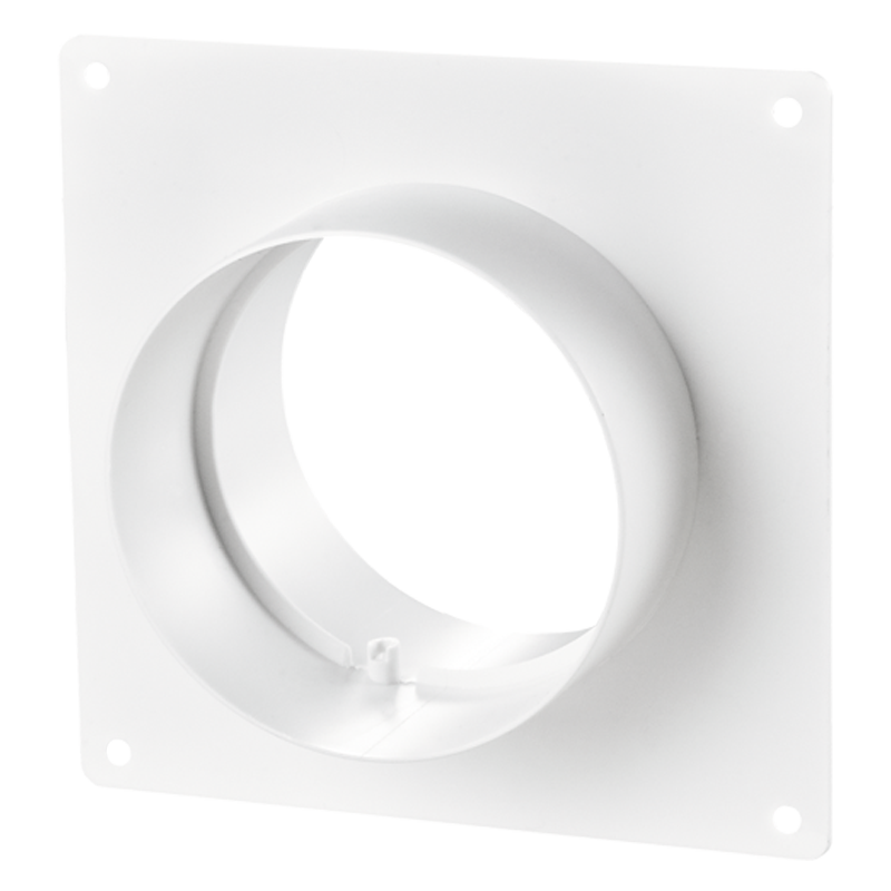 Blauberg BlauPlast RVP 100 - Rohr-Verbindungselemente mit Anschlussplatte