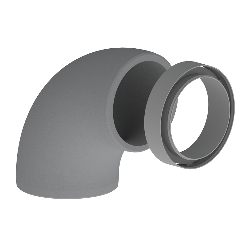 Blauberg BlauFast IsoSys RB160/90° - Die neuen BlauFast IsoSys Rohre für unser BlauFast System ergänzen die bisherigen BlauFlex Iso N Rohre und sind ideal, um Lüftungssysteme im modernen Bau zu verbinden. Die Rohre sind aus EPS gefertigt, haben einen hohen Isolationswert und sind mit Durchmesser 125 mm oder 160 mm verfügbar