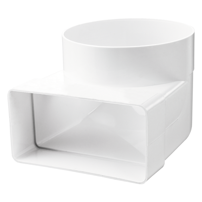 Serie Blauberg BlauPlast US-90° - Luftleitungen, Verbindungen und Komponenten