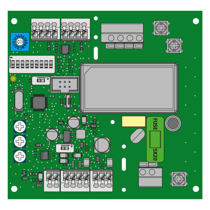 Serie Blauberg TwinBox EC Controller - Elektronisches Zubehör