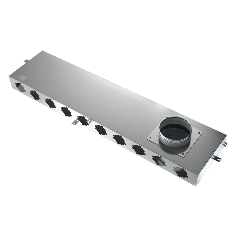 Blauberg BlauFast SR 160/75x12 01 - Für Zu- und Abluftsysteme in Wohngebäuden. Für die Verteilung der Luft von der Lüftungsanlage über die Luftleitungen