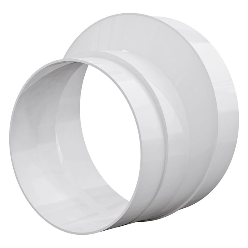 Blauberg BlauPlast RSE 125/150 - Asymmetrische Rohrreduzierung