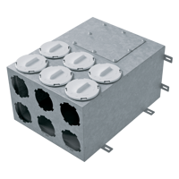 Luftleitungen, Verbindungen und Komponenten - Series Blauberg BlauFast SR 90x6 02