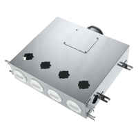 BlauFast Rohrsystem & Komponenten - Luftleitungen, Verbindungen und Komponenten - Series Blauberg BlauFast SR 125/63x6 01