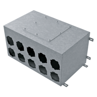 Luftleitungen, Verbindungen und Komponenten - Series Blauberg BlauFast SR 90x10 02