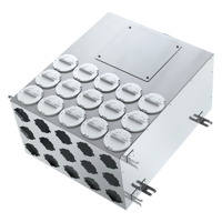 Luftleitungen, Verbindungen und Komponenten - Series Blauberg Metal air distribution boxes 75 mm