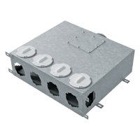 Luftleitungen, Verbindungen und Komponenten - Series Blauberg BlauFast SR 125/90x6 01