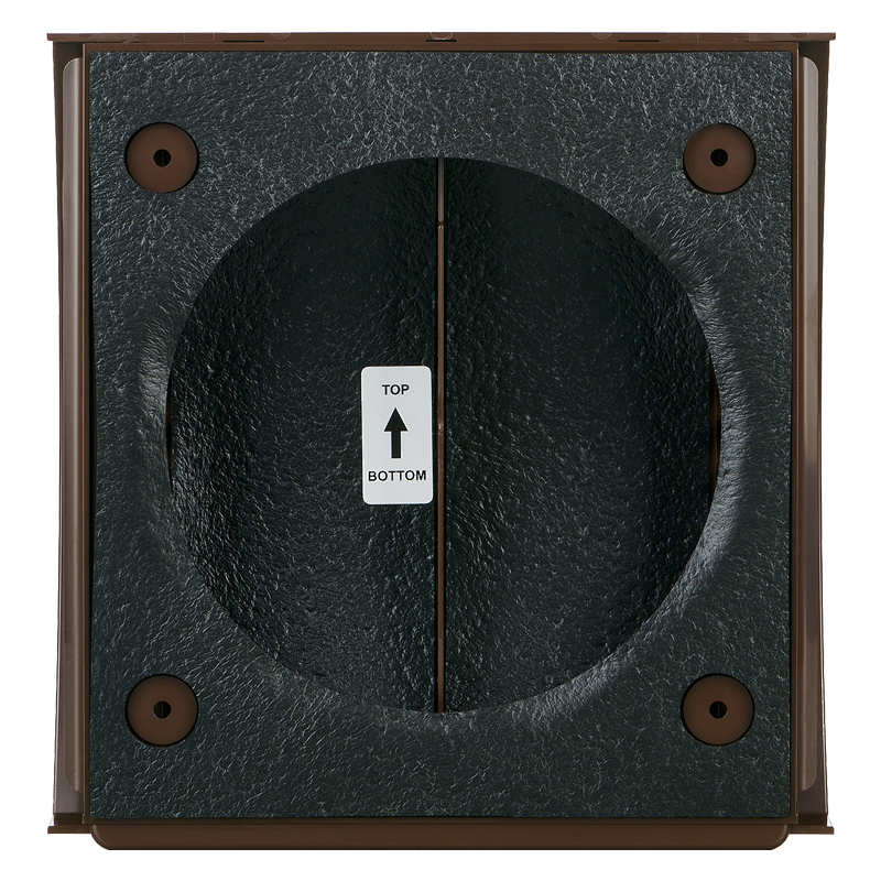 Blauberg AH-10 brown 160 - Außenhaube für Fort- und Zuluft-Anschlüsse in Wohn-, Gewerbe- und Industriegebäuden