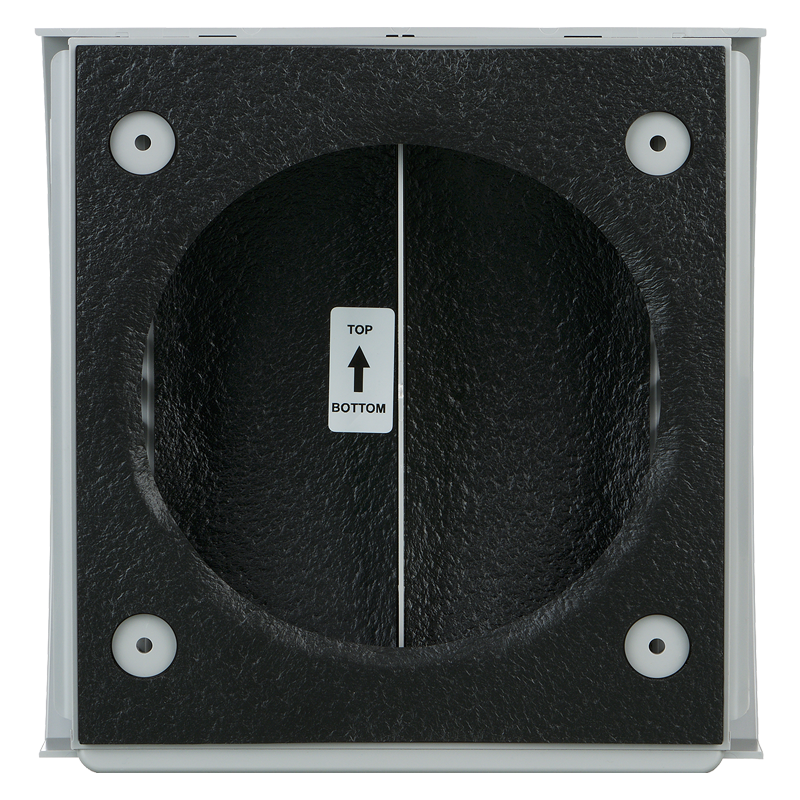 Blauberg AH-10 grey 160 - Außenhaube für Fort- und Zuluft-Anschlüsse in Wohn-, Gewerbe- und Industriegebäuden