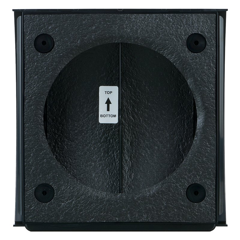 Blauberg AH-10 black 160 - Außenhaube für Fort- und Zuluft-Anschlüsse in Wohn-, Gewerbe- und Industriegebäuden