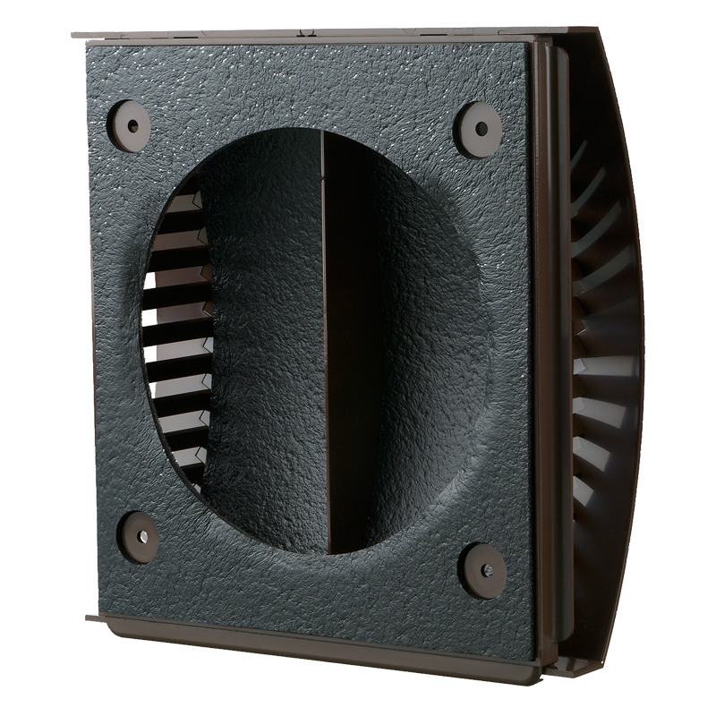 Blauberg AH-10 brown 160 - Außenhaube für Fort- und Zuluft-Anschlüsse in Wohn-, Gewerbe- und Industriegebäuden