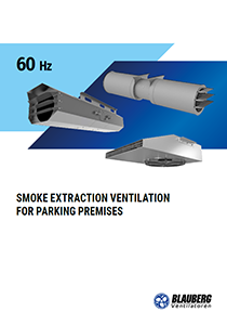 Catalogue "Smoke extraction ventilation for parking premises (60 Hz)"