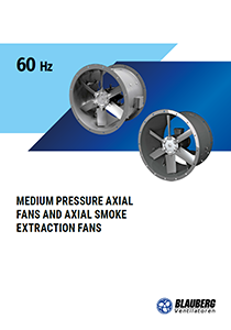 Catalogue "Medium pressure axial fans and axial smoke extraction fans 60 Hz"