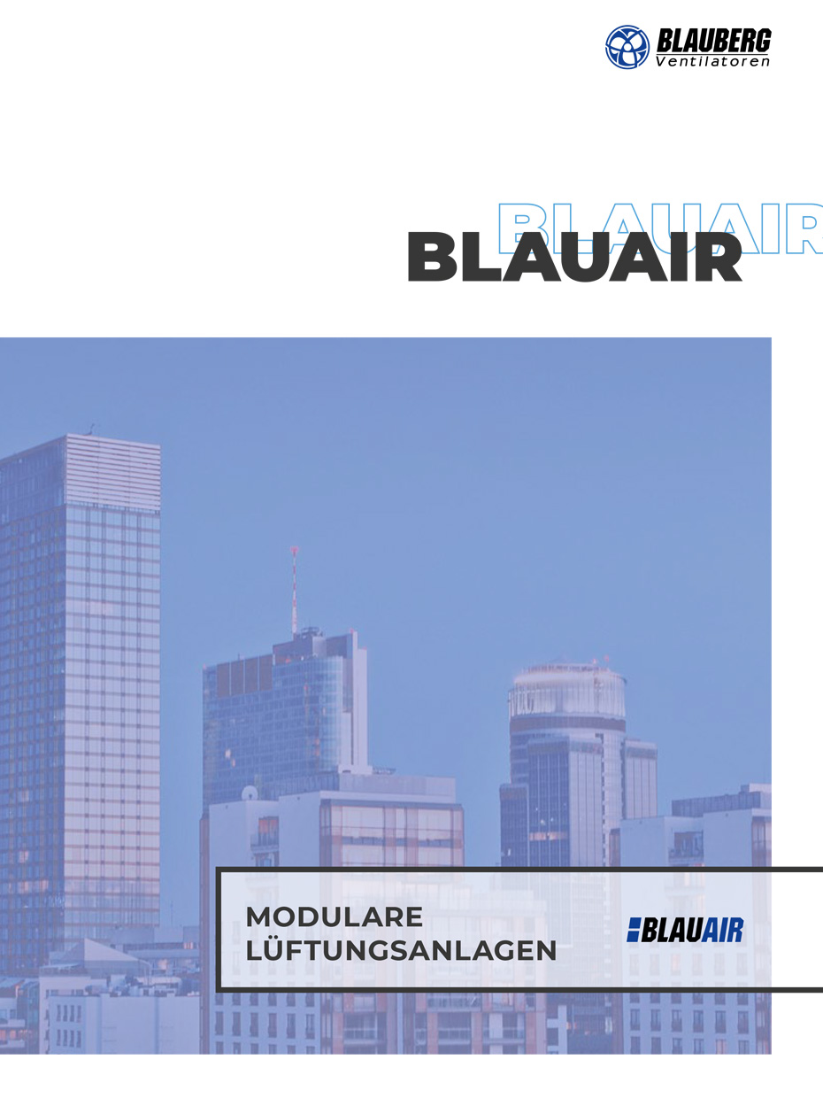 Katalog "Modulare Lüftungsanlagen BlauAIR 2024"﻿