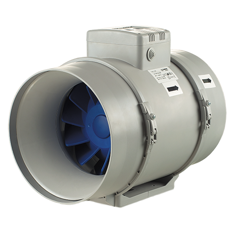 CTR00006-3 velocità cod HIT250B 1120m3/h 182W Ventilatore centrifugo in linea diam.250mm 